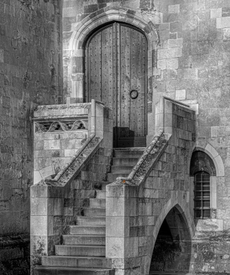 rear-entrance-to-winchester-cathedral-by-peter-darby